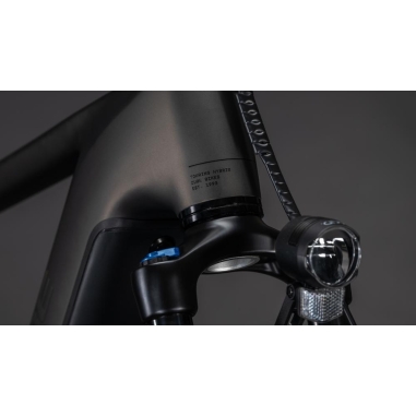 Vélo électrique CUBE Touring Hybrid Comfort SLX 800 - Charcoal'n'chrome