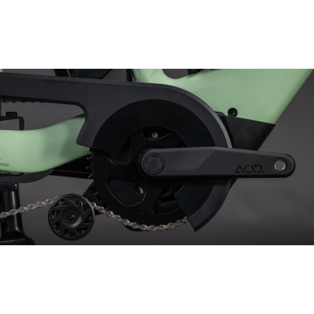 Cube Longtail Hybrid 800 - Pea'n'reflex - 26" ONE SIZE