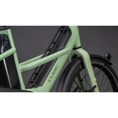 Cube Longtail Hybrid 800 - Pea'n'reflex - 26" ONE SIZE