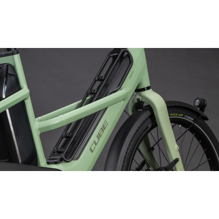 Cube Longtail Hybrid 800 - Pea'n'reflex - 26" ONE SIZE