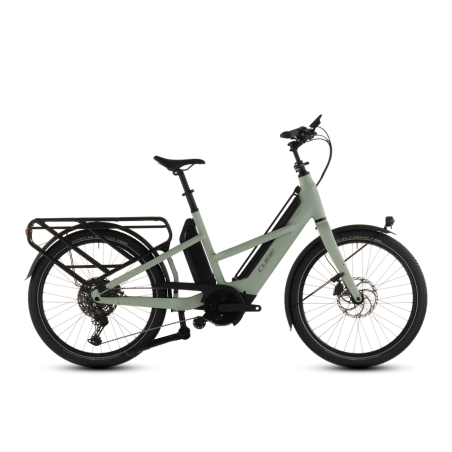 Cube Longtail Hybrid 800 - Pea'n'reflex - 26" ONE SIZE