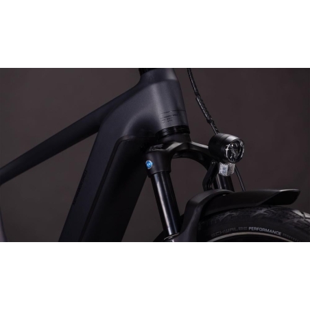 Vélo Électrique CUBE Kathmandu Hybrid ONE11 HPC Pro 800 - Slabgrey´n´black
